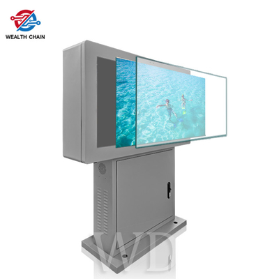 55 υπαίθριες LCD ψηφιακές οθόνες συστημάτων σηματοδότησης 4000cd/M2 3 ίντσας