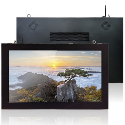 IP55 στεγανοποιήστε 2000 υπαίθριο LCD ψηφιακό σύστημα σηματοδότησης ψειρών, υπαίθριο ψηφιακό περίπτερο