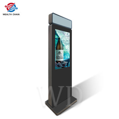 LCD πάτωμα 32 ίντσας που στέκεται το ψηφιακό ακρυλικό σημάδι επίδειξης συστημάτων σηματοδότησης
