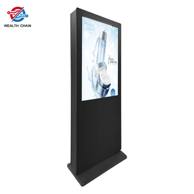 10 πόδια υψηλό 4K 75» υπαίθριο LCD ψηφιακό σύστημα σηματοδότησης πολυ Languange LCD
