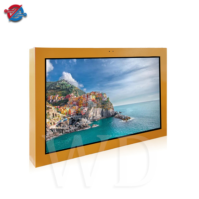 AC100V υπαίθριο αδιάβροχο όργανο ελέγχου TV συστημάτων σηματοδότησης LCD ψηφιακό 32 ίντσα για το φραγμό βιλών κήπων