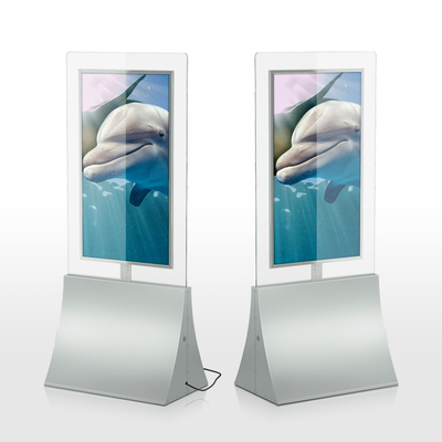 διπλή πλαισιωμένη LCD οθόνη 1000nits 700nits που διαφημίζει για το σαλόνι μόδας