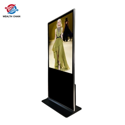 Οι λεωφόροι χρησιμοποιούν το πάτωμα οθόνης αφής 43» 1080p που στέκεται τον ψηφιακό πίνακα διαφημίσεων Wayfinding συστημάτων σηματοδότησης